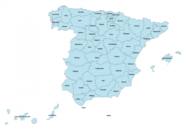 Mapa de España